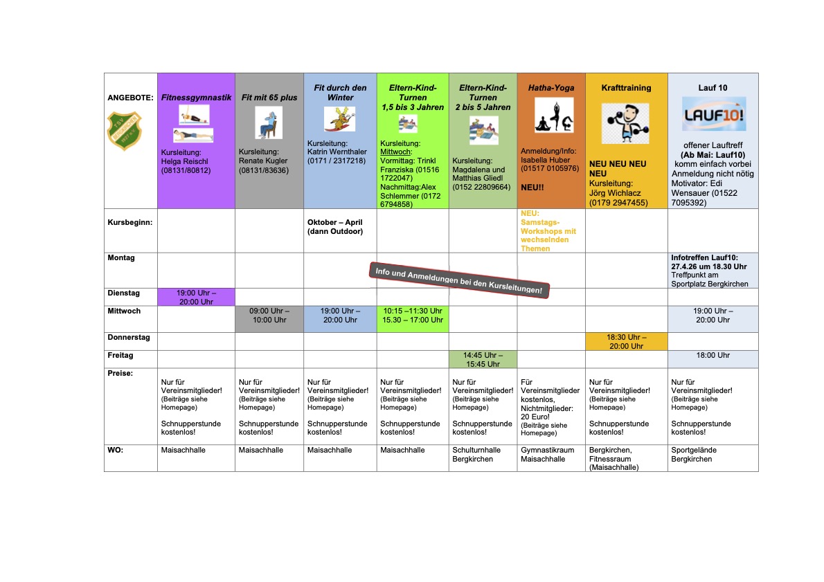 Fitnessprogramm 2026-Frühjahr Beispiel-Bild