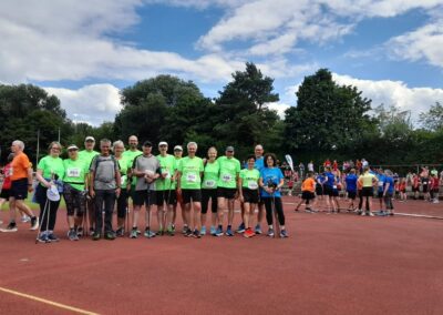 Warm up für Lauf 10! in Wolnzach