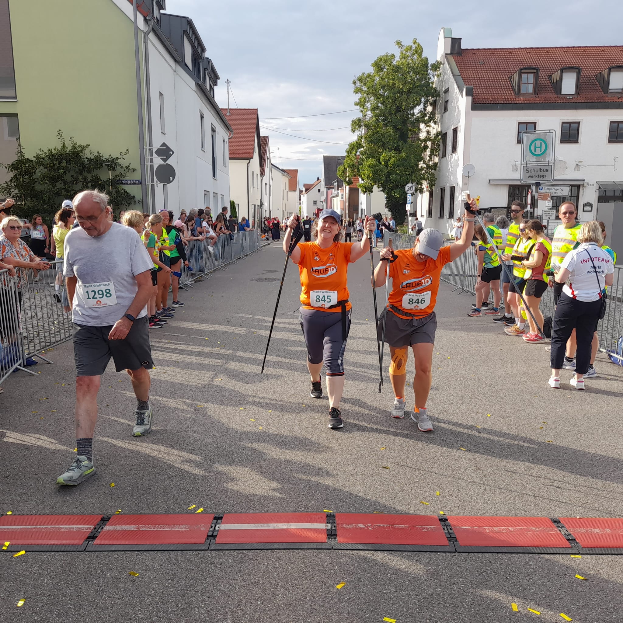 Zieleinlauf 2025 Zieleinlauf in Wolnzach