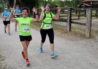 Läufer auf der Strecke